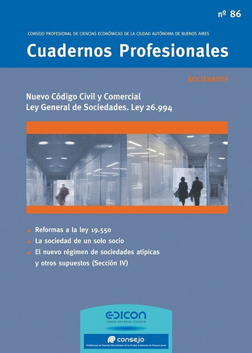 Cuadernos Profesionales Nº 86 Ley General De Sociedades