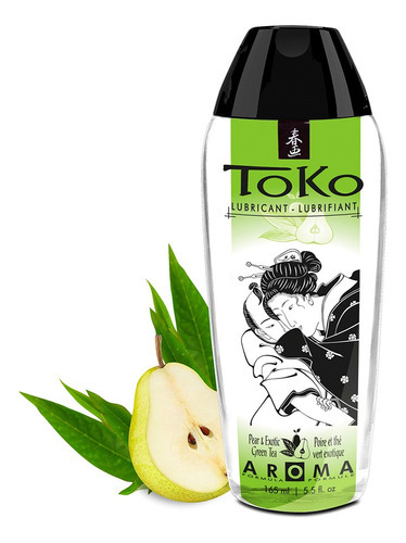 Lubricante Organico Toko Aroma Pera Y Te Verde