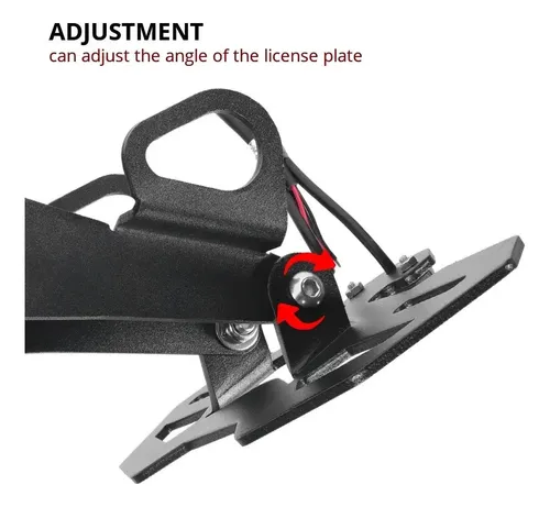 Soporte De Matrícula Para Yamaha Mt03 Mt25 Yzf R3 R25
