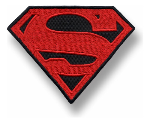 Parche Bordado Mediano Superman Versión 11s