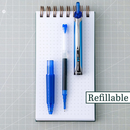 Pilot Precise V7 Rt Refillable Retractable Liquid Ink Rolli