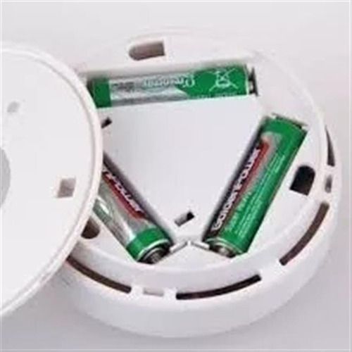 Alarma Detector Monóxido De Carbono Autónomo Digital Blanco