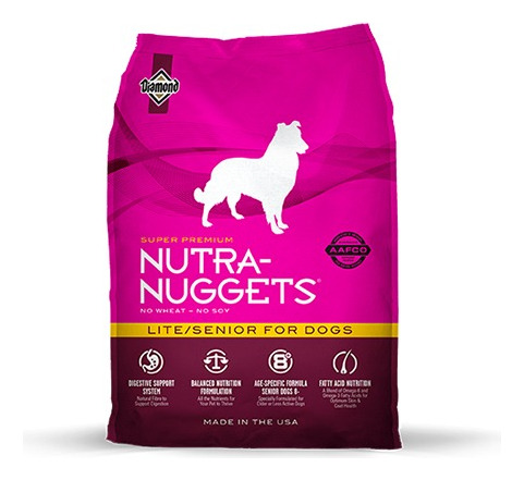 Alimento Nutra Nuggets Lite/senior For Dogs 1 Kg