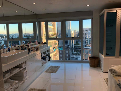 Imagem 3 de 23 de Cobertura Com 4 Dormitórios À Venda, 400 M² Por R$ 6.499.999,99 - Cidade Monções - São Paulo/sp - Co0065