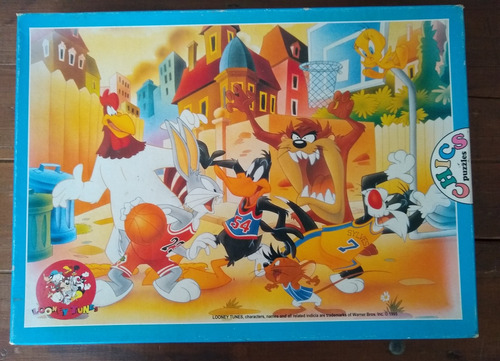 Rompecabezas Vintage 90's De Looney Tunes 180 Piezas, Usado (Usado)