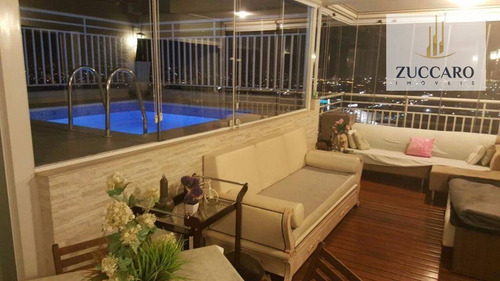 Cobertura Com 2 Dormitórios À Venda, 184 M² Por R$ 1.700.000,00 - Vila Augusta - Guarulhos/sp - Co0058