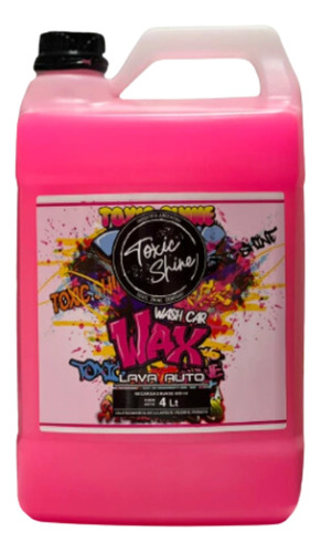 Shampoo Wax Toxic Shine 4 Lt - Sport Shine