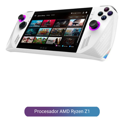 Console Portátil Asus Rog Ally Amd Z1 512Gb / Ssd 16Gb Ram - Excelente (Recondicionado)