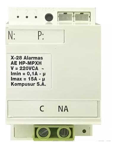 Actuador Eléctrico Relay Alarma X-28 Ae1h-mpxh 1 Relé