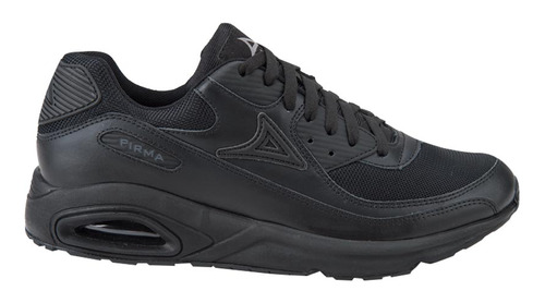 Tenis Casual Urbano Pirma Valvula Negro Para Caballero