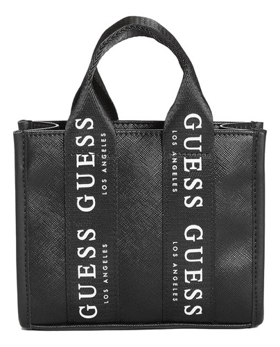 Guess Logo-tape Mini Tote Crossbody