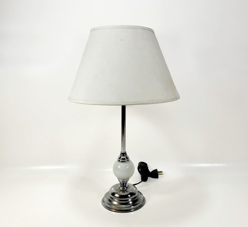 Lámpara Diseño Metal Y Opalina (5569)