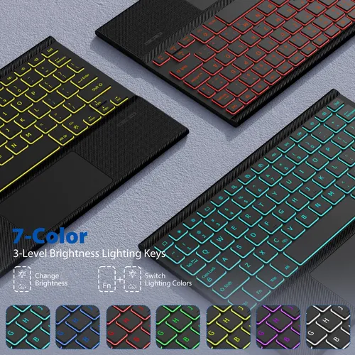 Lenovo Tab Plus 11.5 2024 Funda Teclado Bluetooth Con