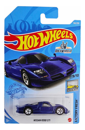 Hot Wheels Nissan R390 Gti - Factory Fresh Azul