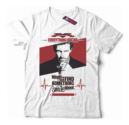 Remera Doctor Dr. Gregory House Md  S20 Dtg Premium