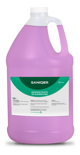 Limpiador Sanitizante Para Baños Saniqer 4lts Concentrado