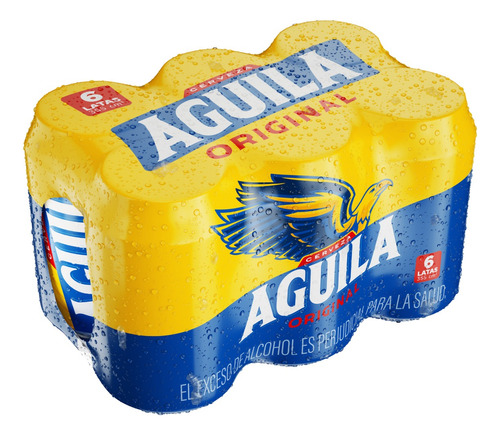 Cerveza Aguila Six Pack - mL a $10