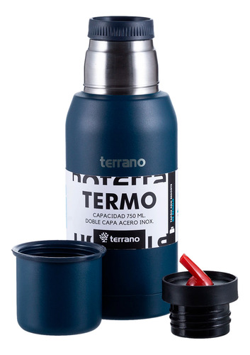 Termo Terrano 750ml Premium Color Azul