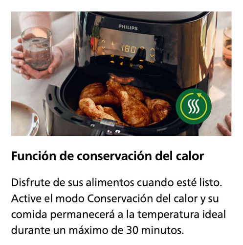 Freidora Digital Xl Philips De 6 Lt Y 7 Programas Hd9270