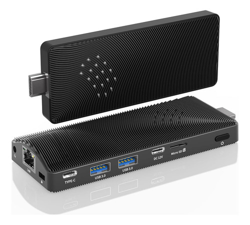 Ouuoee Mini Pc Stick Sin Ventilador, Celeron J4125, 8gb Ram