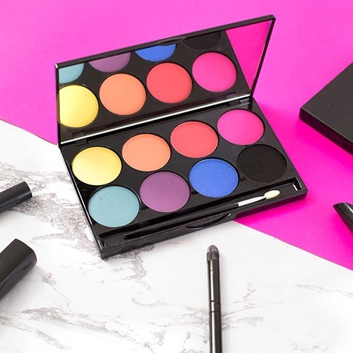 Imagen 2 de 5 de Paleta De Sombras Para Ojos X 8 Colores Xúlu Z484