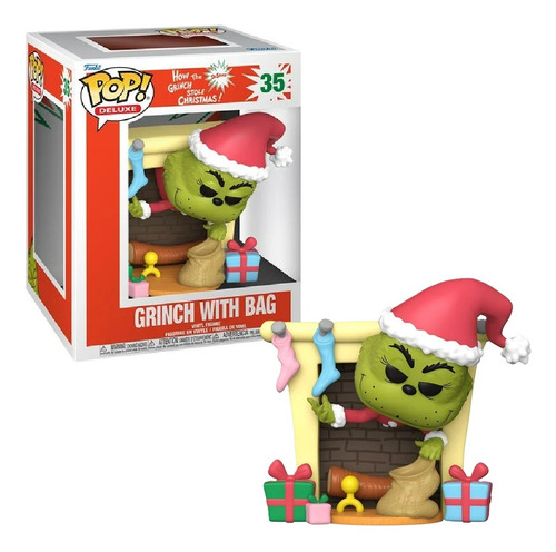 Funko Pop! Deluxe The Grinch - Grinch en Chimenea