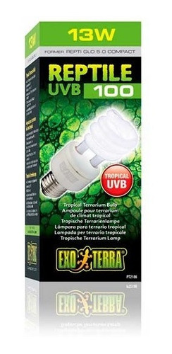 Foco Uvb Exo Terra Repti Glo 5.0 13 W Reptiles 