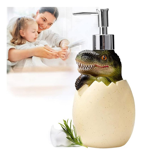 Lindo Dinosaurio Bebé Bomba De Huevo Dispensador De Loción J