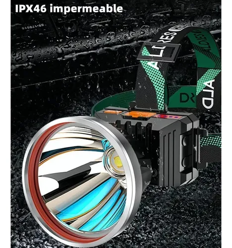 Linterna Led Recargable Cabeza Minero 5w 400lm Lámpara
