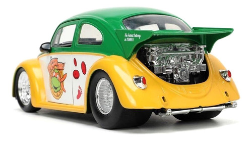 Miniatura - 1:24 - Volkswagen Drag Fusca Michelangelo 1959