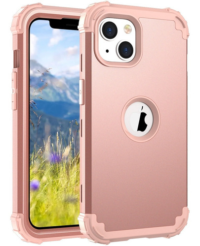 Funda Para iPhone 14/14pro/14max/14pro Max 360 Uso Rudo 3en1