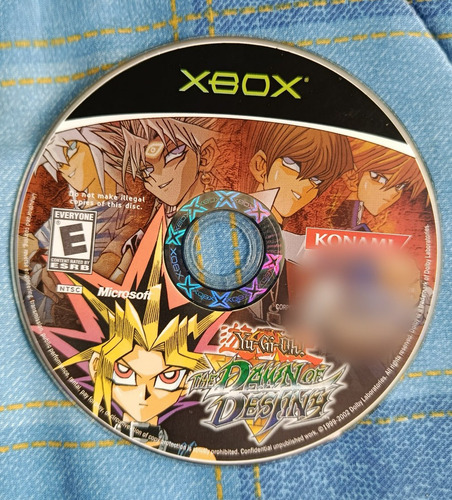 Yugioh The Dawn Of Destiny Xbox (Usado)