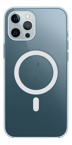 Capa Para iPhone 12 Pro Max Transparente Magnético Safe