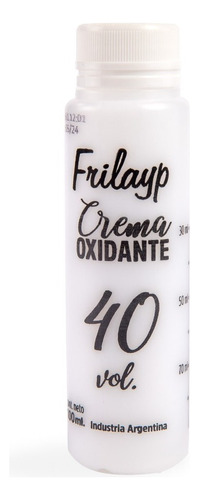  Pack Crema Oxidante Frilayp X 40 Vol X100ml X24uni