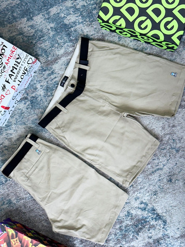 Pantaloneta Bermuda Drill Lacoste Psycho Bunny Hombre  