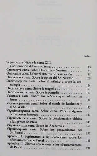 Cartas Filosóficas - Voltaire (Usado)