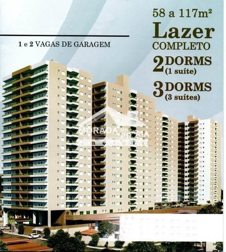 Imagem 2 de 14 de Apartamento Em Canto Do Forte, Praia Grande/sp De 58m² 2 Quartos À Venda Por R$ 700.000,00 - Ap1910672-s