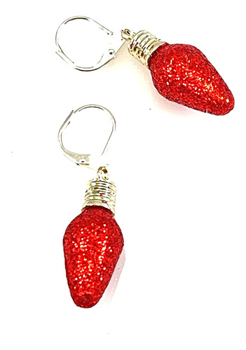  Aretes De Luz Roja De Navidad 