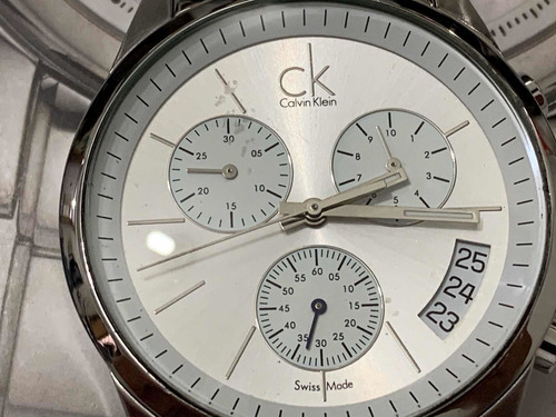 Calvin Klein Chronograph K22471 Wr100m Quartz Swiss Made