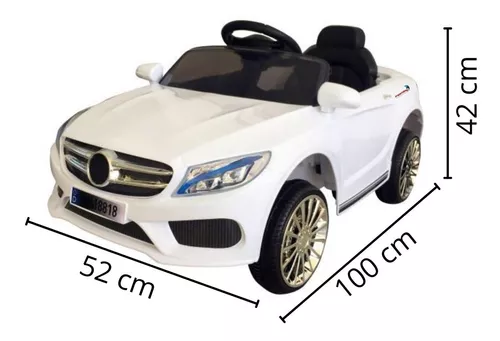 Mini Carro Infantil Azul Elétrico com Controle Remoto - BW097AZ na