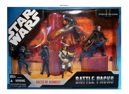 Star Wars Battle Pack: Batalla De Geonosis 5 Figuras  2006