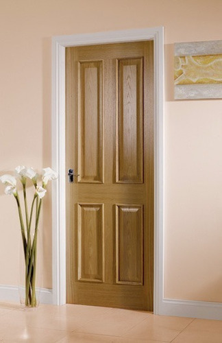 Imagen 5 de 9 de Puerta De Madera Maciza De 80cm X 2mts 2 Cuarterones