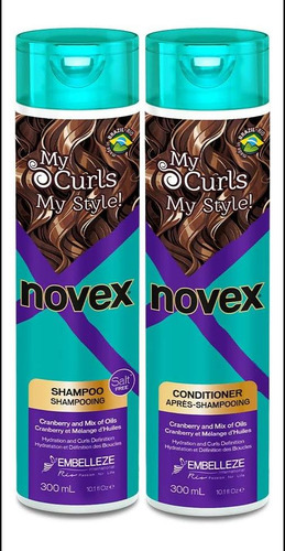 Duo De Shampoo E Condicionador Novex My Curls Memorizer