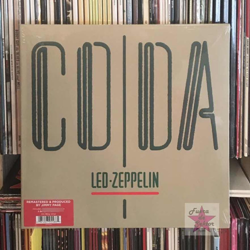 Vinilo Led Zeppelin Coda Eu Import.