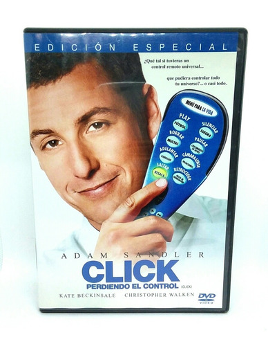 Dvd Click Perdiendo El Control Adam Sandler Kate Backinsale (Usado)