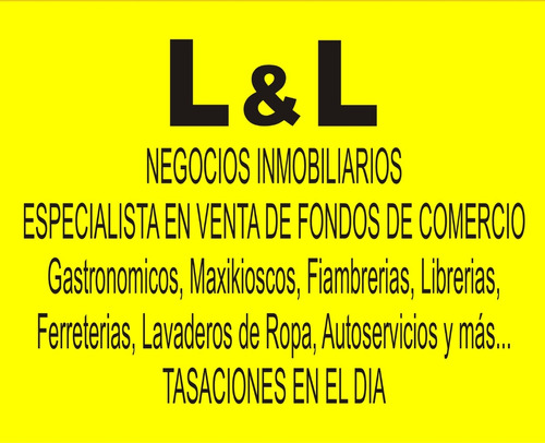 Almacen Fiambreria Gran Oportunidad!! Vende L & L Group