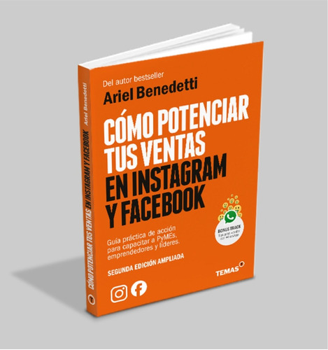 Como Potenciar Tus Ventas En Instagram Y Facebook, De Ariel Benedetti. Editorial Temas, Tapa Blanda En Español, 2022