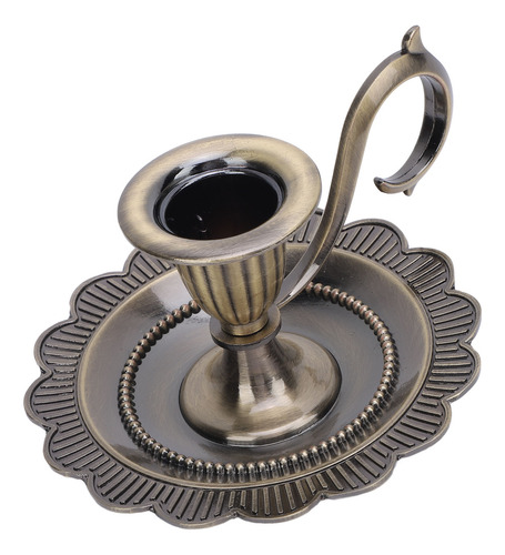 Candelabro Portátil Retro Con Soporte Para Velas De Mesa