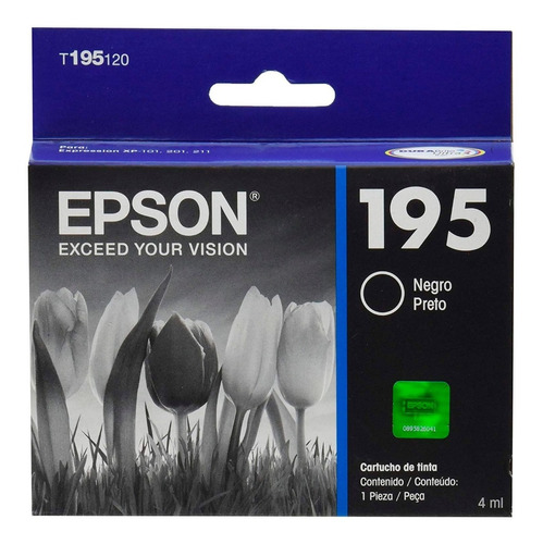 Cartucho Negro Epson Durabrite Ultra Xp-201 Original T195120