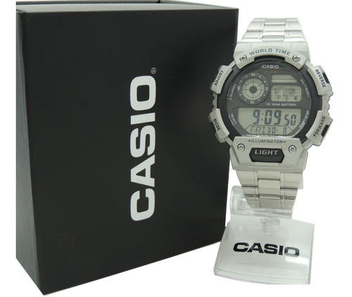 Relógio Casio Ae-1400whd-1avdf - Hora Mundial - Nf